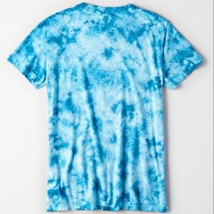 Blue tie dye shirt from American Eagle